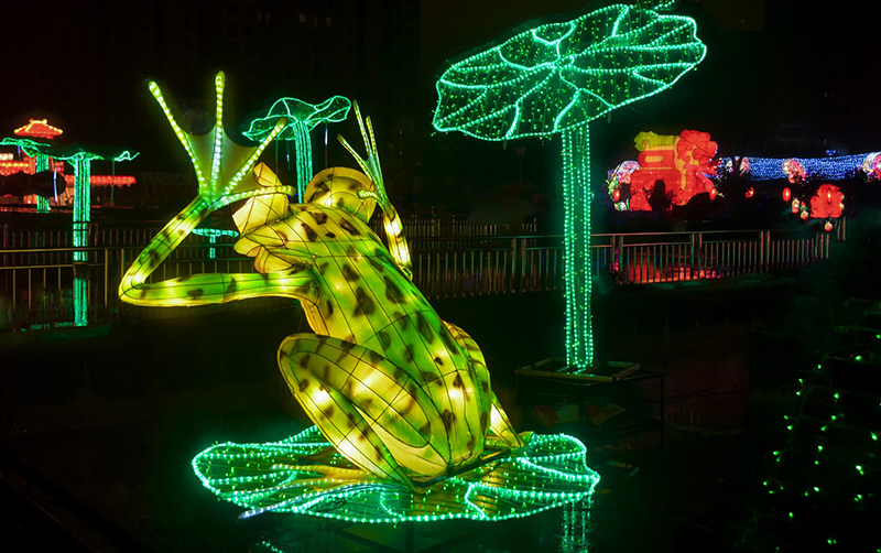 自贡灯会也可以是动物的大联欢